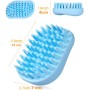 Manufacturer wholesale pink blue white grooming dog bath brush