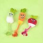 Wholesale Custom Logo Cute Chew Plush Rope Pet Product Dog Toys High Quality