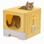 Wholesale Plastic Washable Cat Litter Box with Shovel