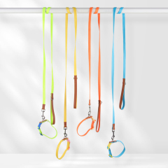 Wholesale Nylon Leather Adjustable Dog Collars and Leads