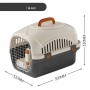 Wholesale Portable Breathable Plastic Travel Small Dog Cat Cage