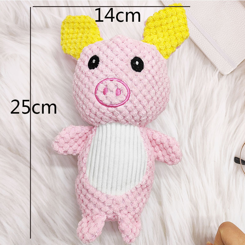Wholesale Cute Plush Chew Dog Pet Squeaky Toys