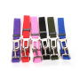 Manufacturer wholesale adjustable multi-colors nylon pet dog seat belt leash