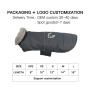 Manufacturer wholesale custom logo pet accessories dog coat winter