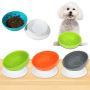 Manufacturer wholesale foldable washing soft silicone dog slow feeder lick bowl with base