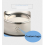 Manufacturer wholesale non-slip dog bowl stainless steel