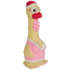soft walking dog latex singing bird toy