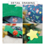 Manufacturer wholesale cheap foldable cat tunnel christmas tree design