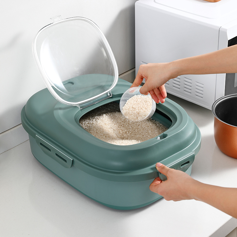 Manufacturer wholesale foldable portable dog pet food storage container with wheel