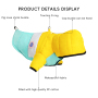 Manufacturer Wholesale Warm Waterproof pp Cotton Dog Coat
