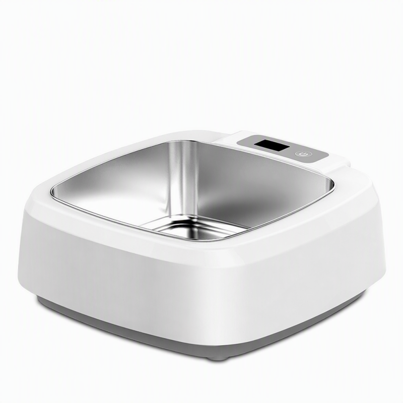 Wholesale Stainless Steel Washable Pet Cat Dog Heating Bowl