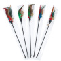 Wholesale Interactive Teaser Stick Cat Feather Toy
