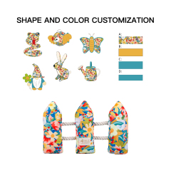 Manufacturer wholesale OEM spring design pet products dog cotton stuffed toys