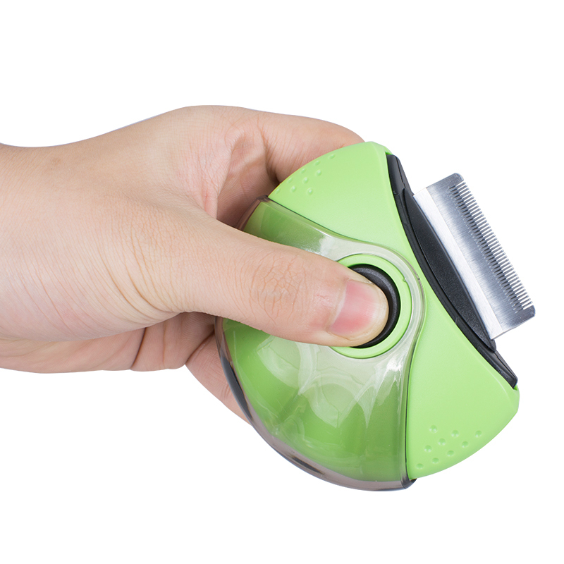 Manufacturer wholesale portable cat dog pet rotatable comb 3 in 1