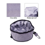 Manufacturer wholesale foldable carrier outdoor dog travel bowl