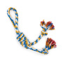 Manufacturer wholesale bite-resistance hard dog rope tpr toys set