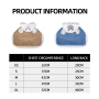 Wholesale Blue Brown Custom Logo Pet Dog Clothes Cold Weather
