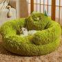 Wholesale Pet Product Supplier Cute Design Plush Cat Dog Sofa Bed