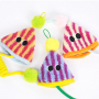 Wholesale Plush Ball Teaser Spring Cat Toys Interactive