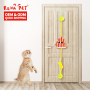 Wholesale Plush Ball Teaser Spring Cat Toys Interactive