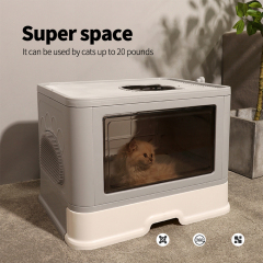 Wholesale Plastic Detachable Foldable Cat Litter Box