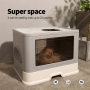 Wholesale Plastic Detachable Foldable Cat Litter Box