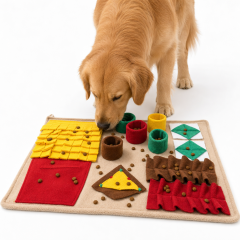 Wholesale Short Plush Feeder Chew Dog Snuffle Mat