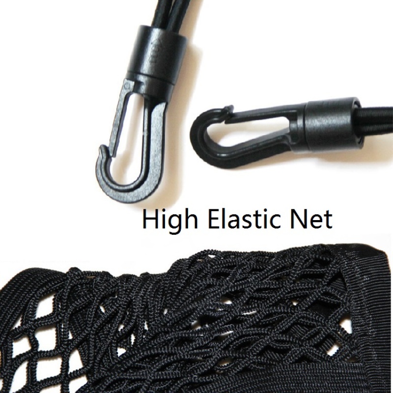 Elastic nylon mesh net dog car seat bag
