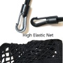 Elastic nylon mesh net dog car seat bag