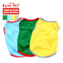 Wholesale Summer Pet Clothes Cat Vest Dog T-shirt