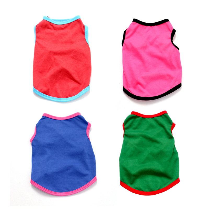 Wholesale Summer Pet Clothes Cat Vest Dog T-shirt