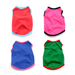 Wholesale Summer Pet Clothes Cat Vest Dog T-shirt