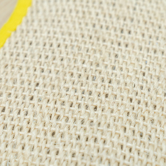 Manufacturer wholesale fruit design sisal cat scratcher mat with hook