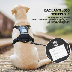Wholesale Reflective Stripe Dog Harness Large