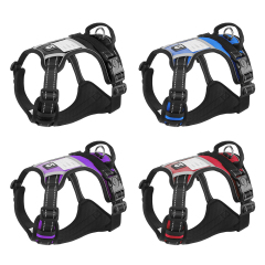 Wholesale Reflective Stripe Dog Harness Large
