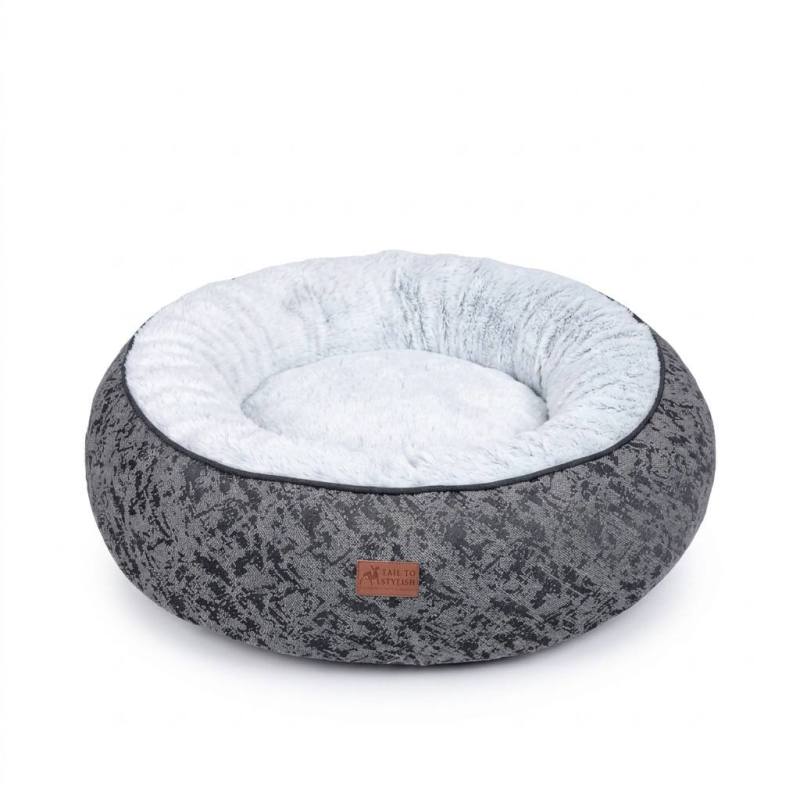 Manufacturer Custom Logo Comfortable Round Cat Dog Beds Wholesale