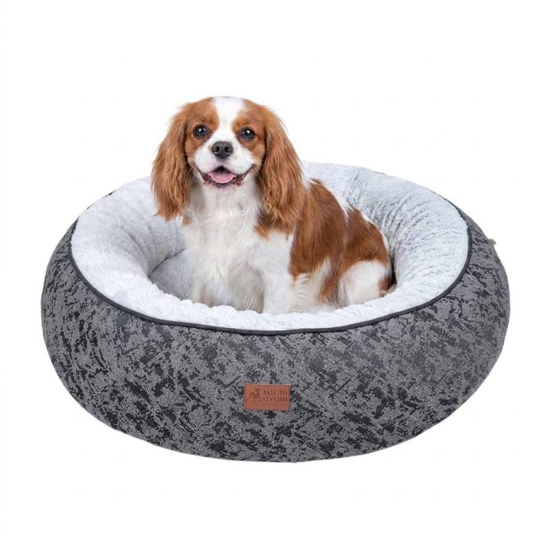 Manufacturer Custom Logo Comfortable Round Cat Dog Beds Wholesale