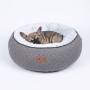 Manufacturer Custom Logo Comfortable Round Cat Dog Beds Wholesale