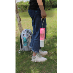 Manufacturer wholesale portable dog water food storage bottle foldable