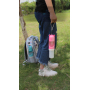 Manufacturer wholesale portable dog water food storage bottle foldable