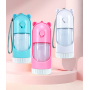 Manufacturer wholesale portable dog water food storage bottle foldable