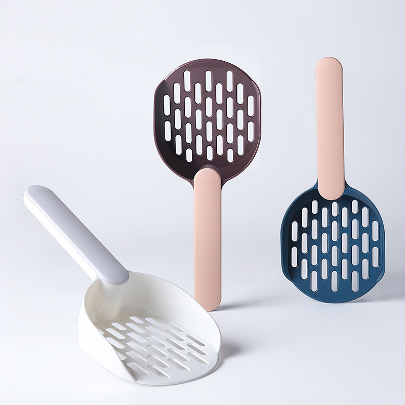 Manufacturer wholesale ABS safe non-toxic multi-colors cat litter scoop