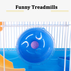 Manufacturer wholesale custom acrylic luxury foldable carrier portable castle hamster cage