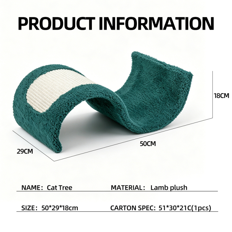 Manufacturer Wholesale Sisal Lamb Wool Cat Scratcher Board