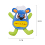 Manufacturer wholesale functional squeaky tpr teeth dog feeder plush toys