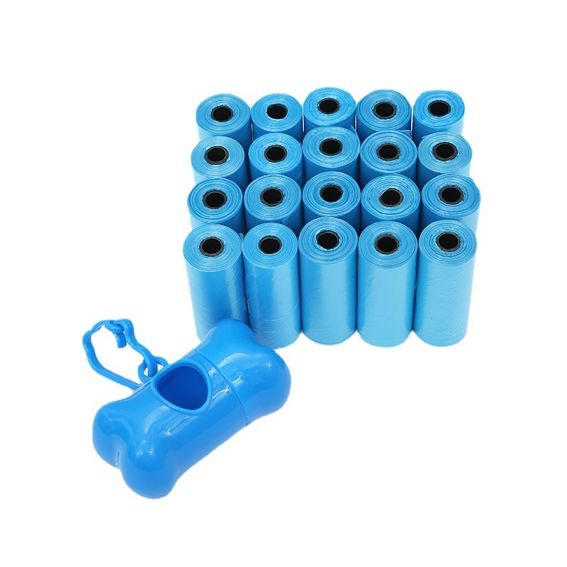 Wholesale 20rolls Dog Poop Waste Bags With Dispenser Set