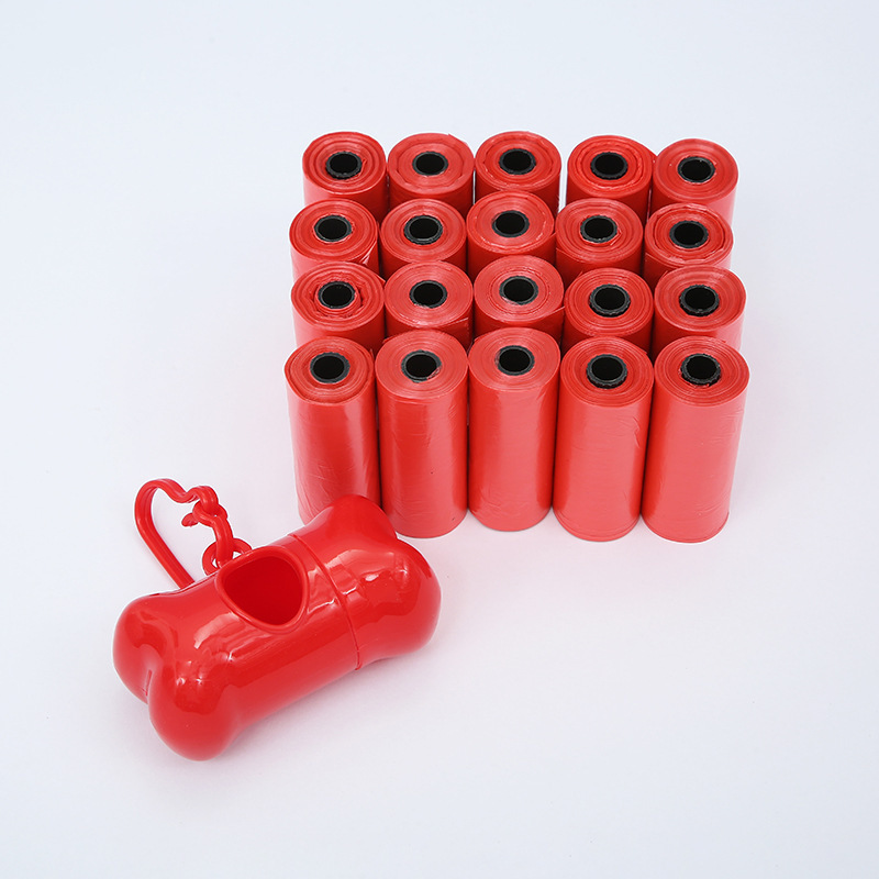 Wholesale 20rolls Dog Poop Waste Bags With Dispenser Set