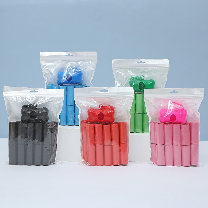 Wholesale 20rolls Dog Poop Waste Bags With Dispenser Set
