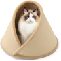Manufacturer wholesale felt short plush cat warm bed