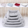 Manufacturer wholesale small large multi-color pet accessory soft dog sofa bed
